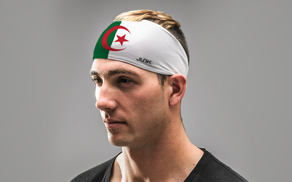 Algeria Flag Headband - View 4