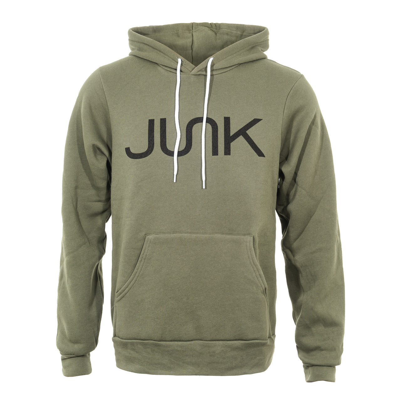 JUNK Military Green Hoodie - View 1