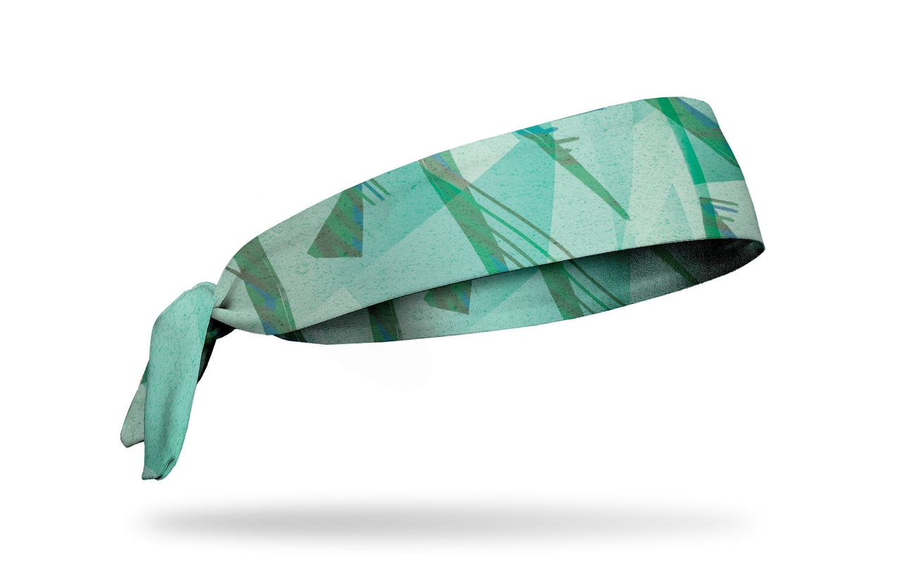 Aquamarine Tie Headband - March - View 2