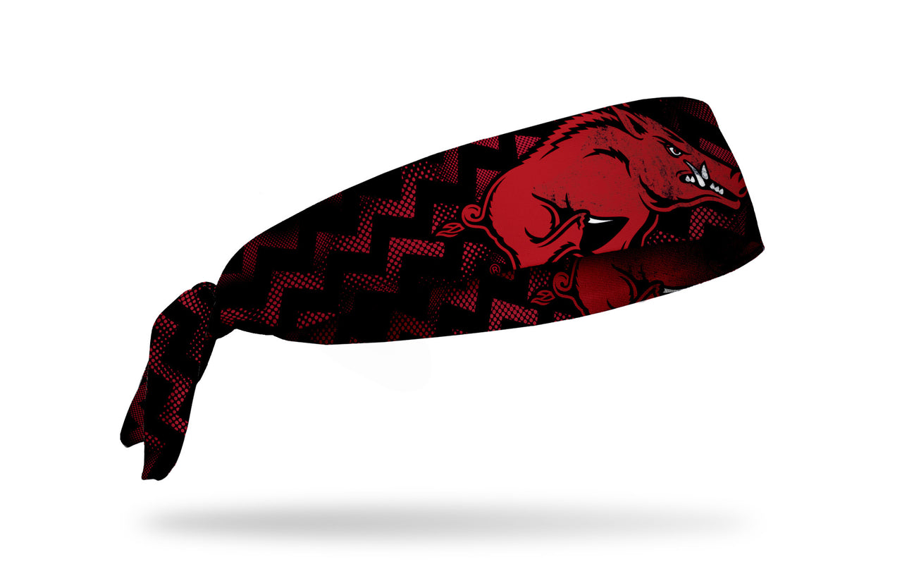 University of Arkansas: Big Red Flex Tie Headband - View 2