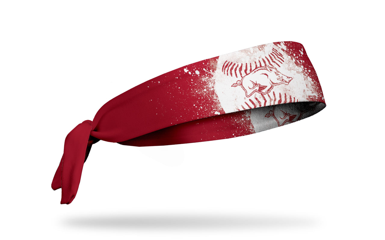 University of Arkansas: Diamond Hogs Flex Tie Headband - View 2
