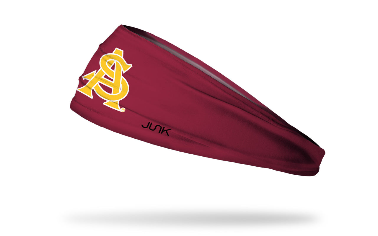Arizona State University: Baseball Maroon Big Bang Lite Headband - View 1