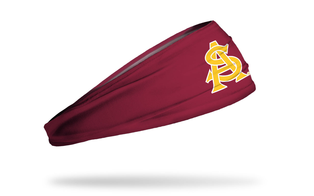 Arizona State University: Baseball Maroon Big Bang Lite Headband - View 2