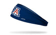 University of Arizona: A Logo Navy Big Bang Lite Headband - View 1