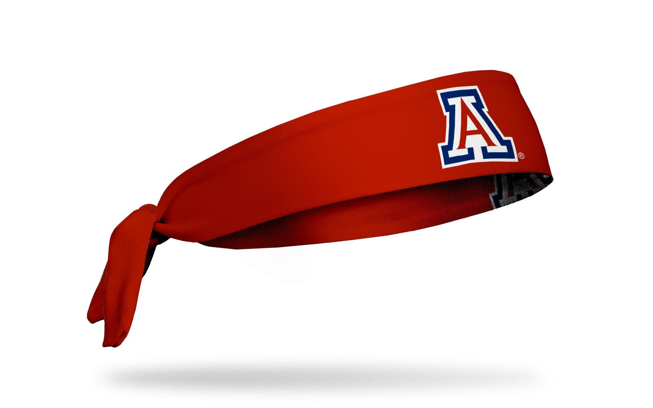 University of Arizona: A Logo Red Flex Tie Headband - View 2