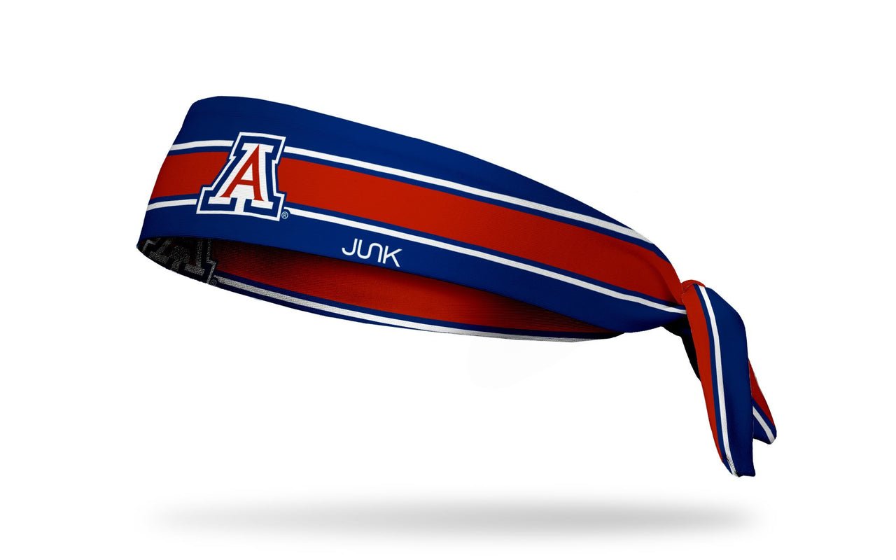 University of Arizona: A Logo Stripe Tie Headband - View 1