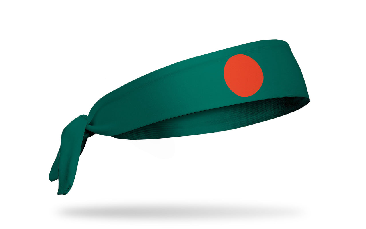 Bangladesh Flag Tie Headband - View 1