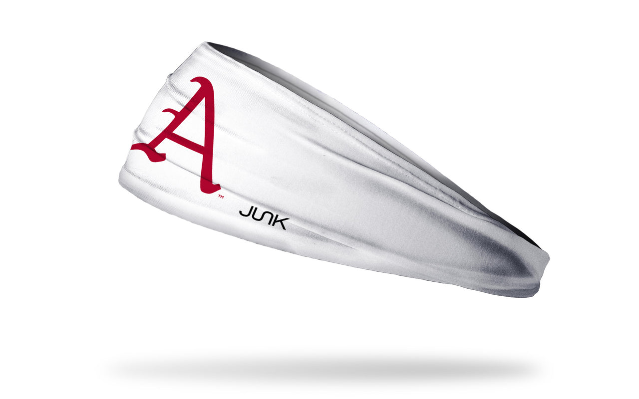 University of Arkansas: Baseball Logo White Big Bang Lite Headband - View 1