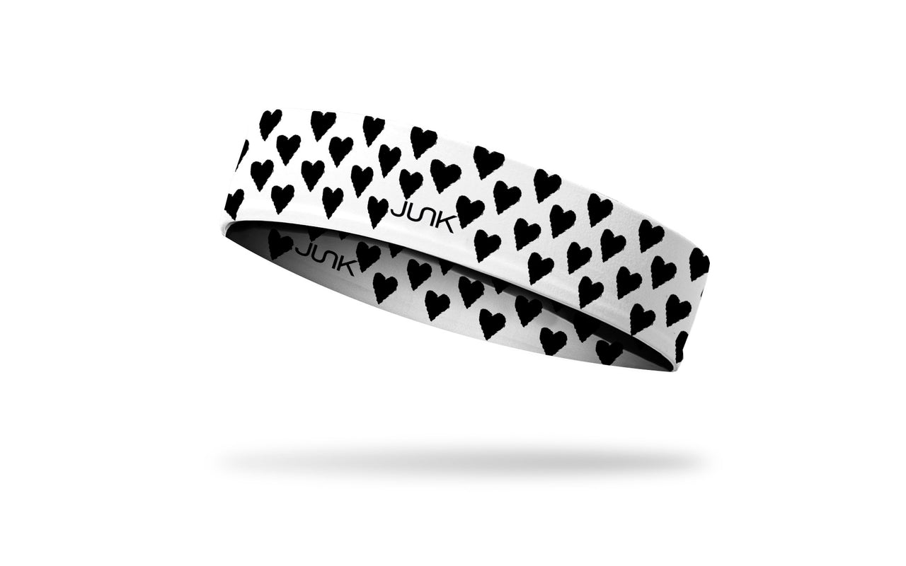 Black Heart Headband - View 1