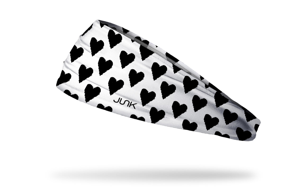 Black Heart Big Bang Lite Headband - View 1