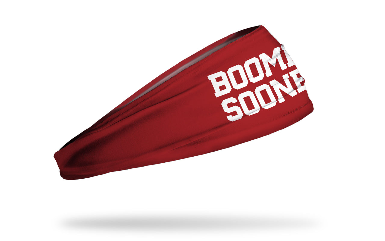 University of Oklahoma: Boomer Sooner Red Big Bang Lite Headband - View 2