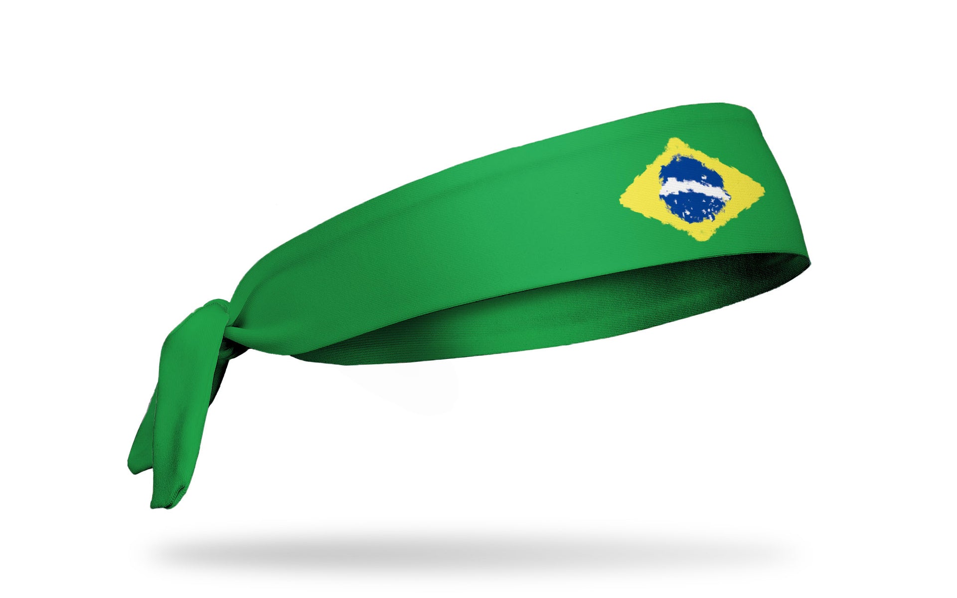 Brazil Painted Flag Tie Headband - View 2