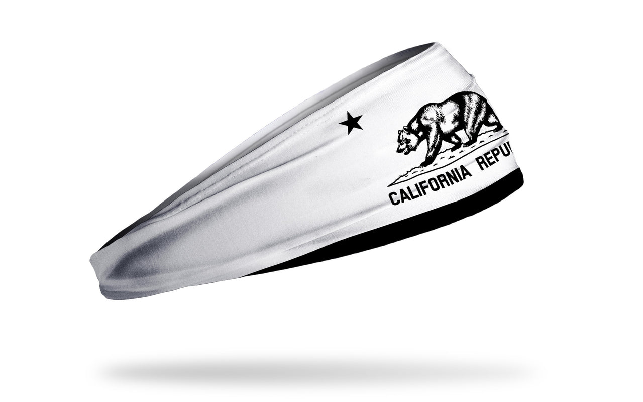 California Monochrome Flag Headband