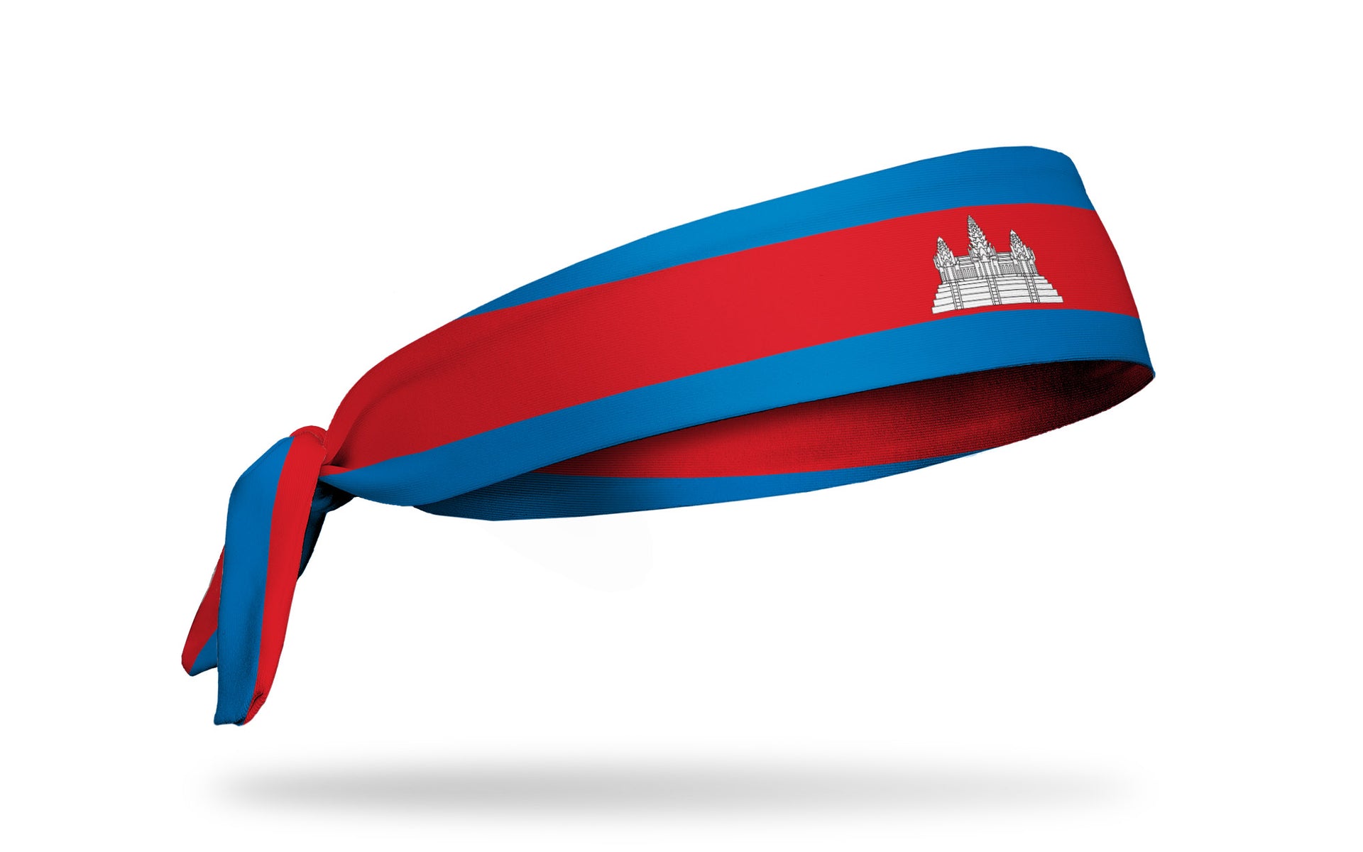 Cambodia Flag Tie Headband - View 2