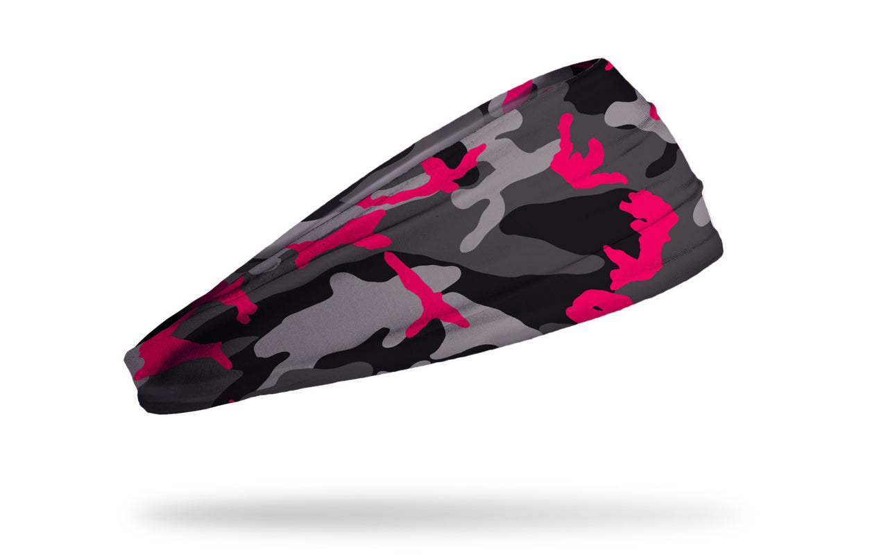 Camo Pop Hot Pink Headband - View 2