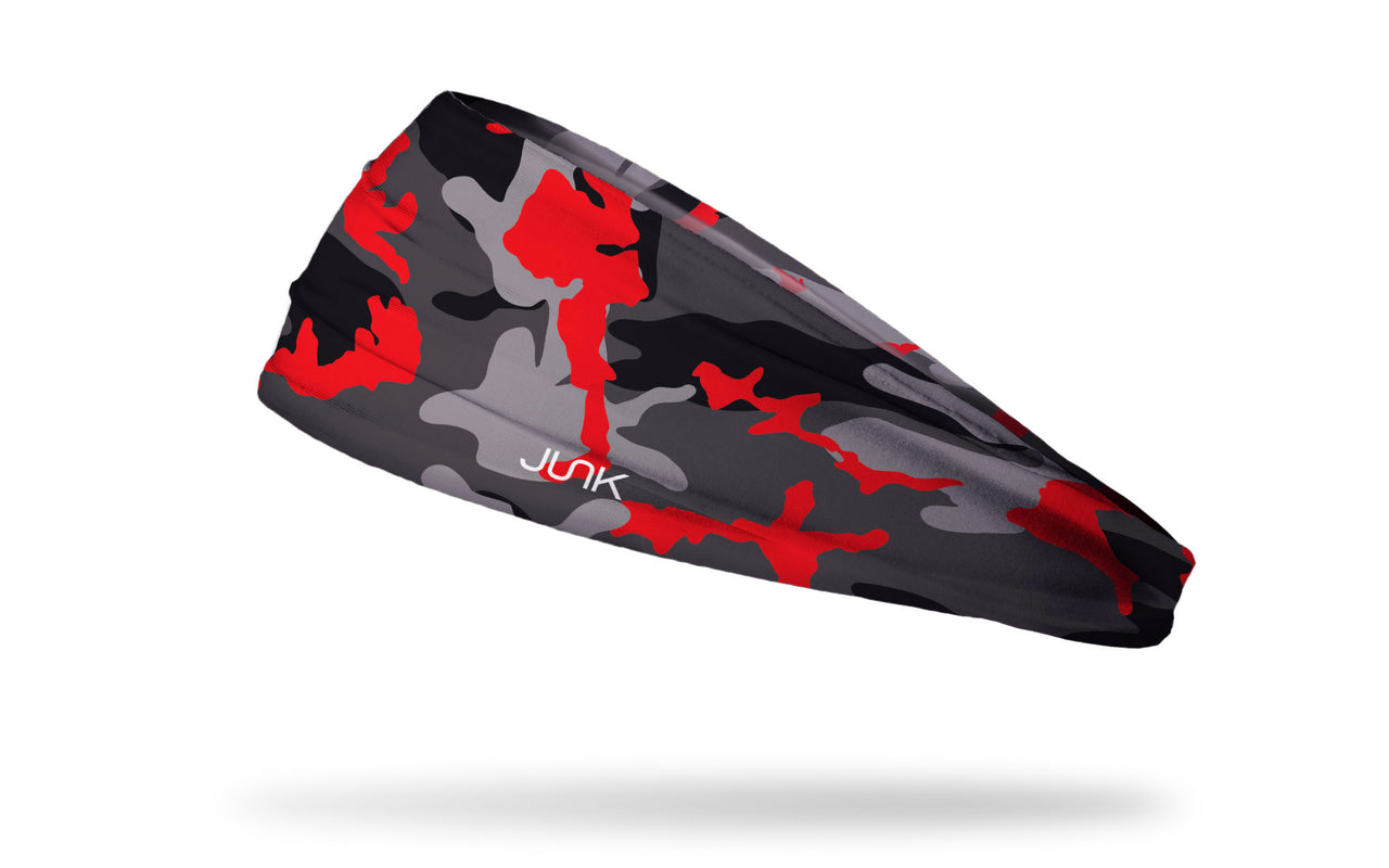 Camo Pop Red Headband - View 1