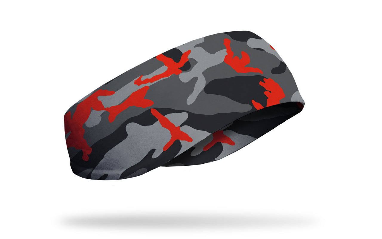 Camo Pop Red Ear Warmer - View 2