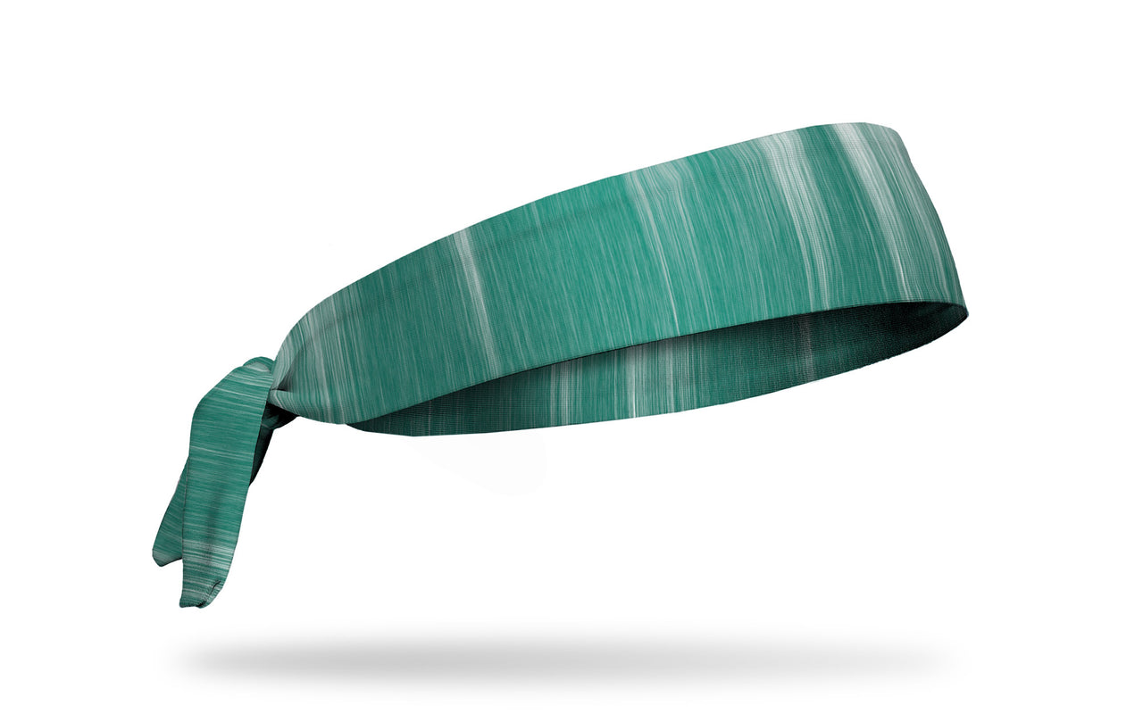 Cascade Teal Tie Headband - View 2