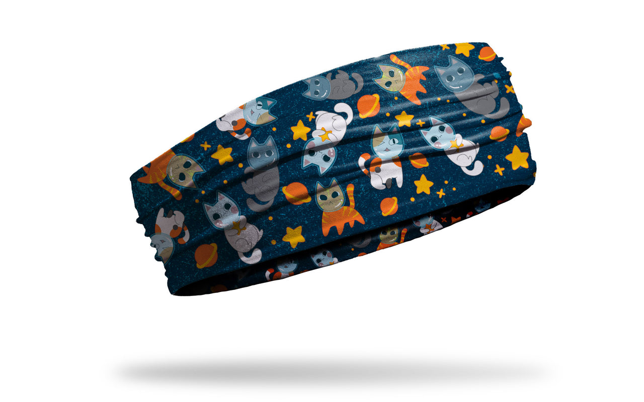 kitty cats in space being astronauts headband