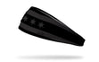 Chicago Flag Black and Charcoal Big Bang Lite Headband - View 1