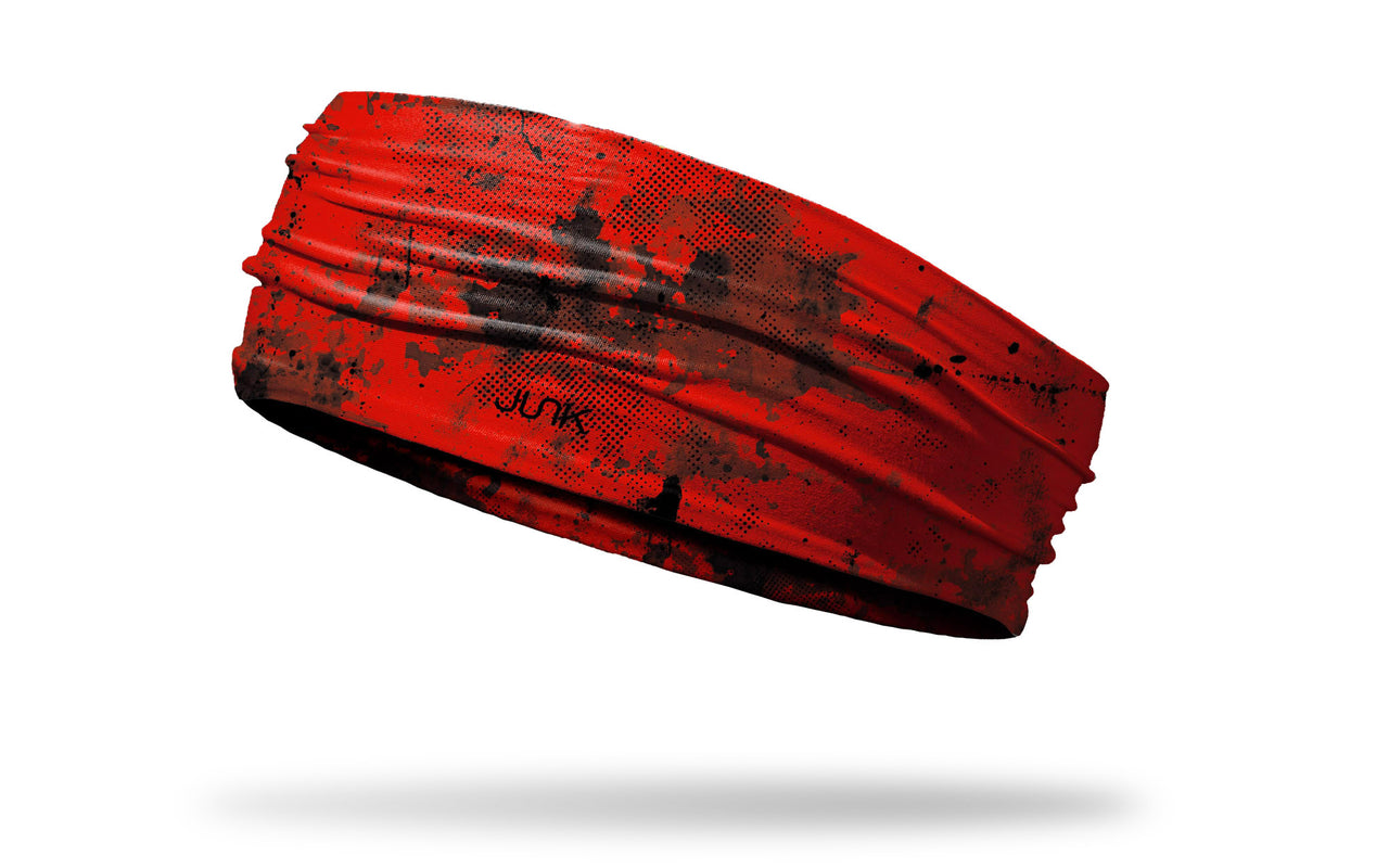 Red Grunge Headband - View 1