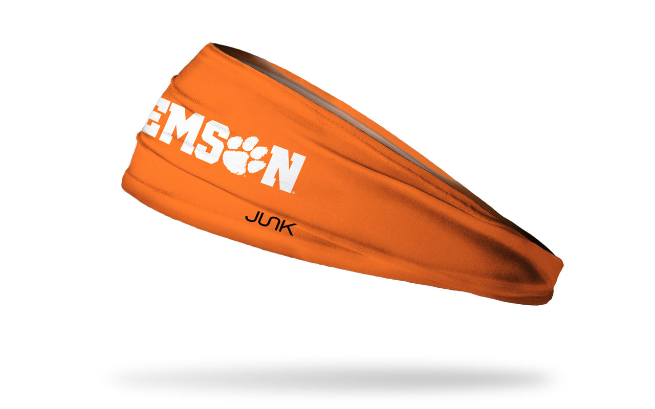 Clemson Tigers: Clemson Orange Big Bang Lite Headband - View 1