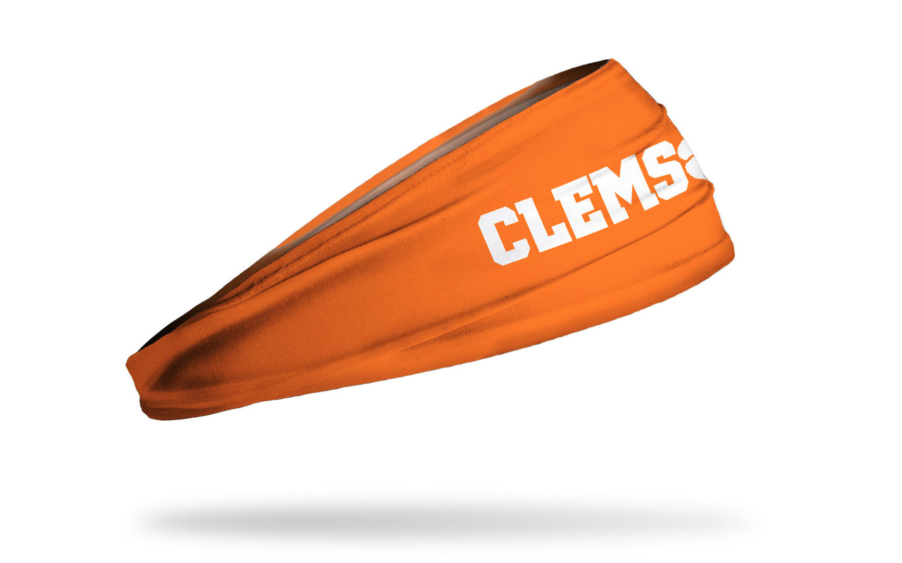 Clemson Tigers: Clemson Orange Big Bang Lite Headband - View 2