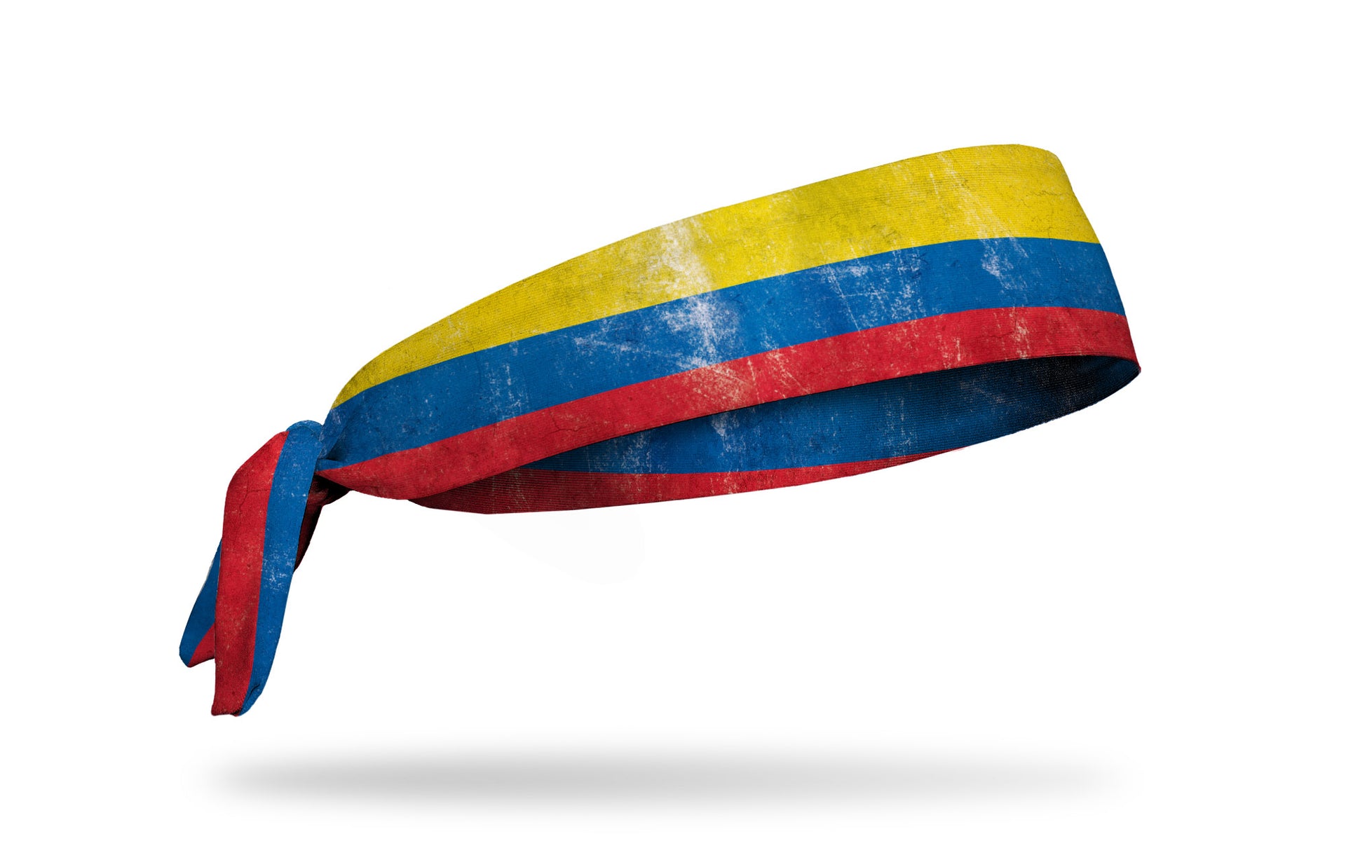 Colombia Grunge Flag Tie Headband - View 2