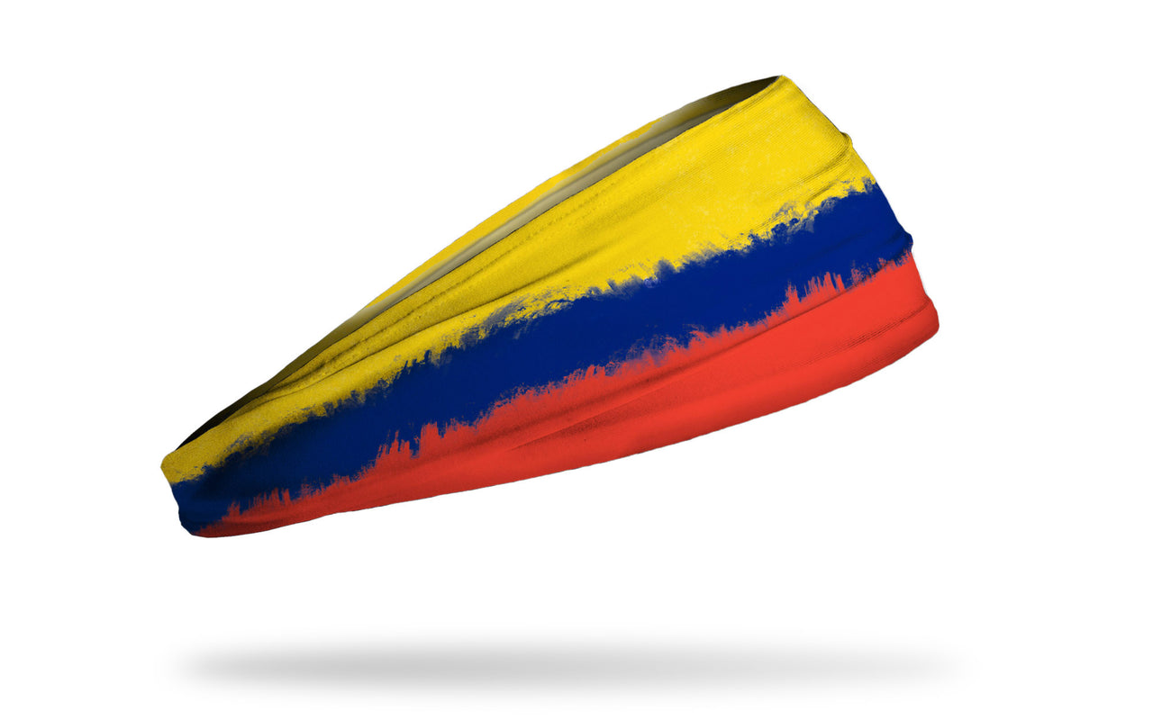 Colombia Painted Flag Big Bang Lite Headband - View 2
