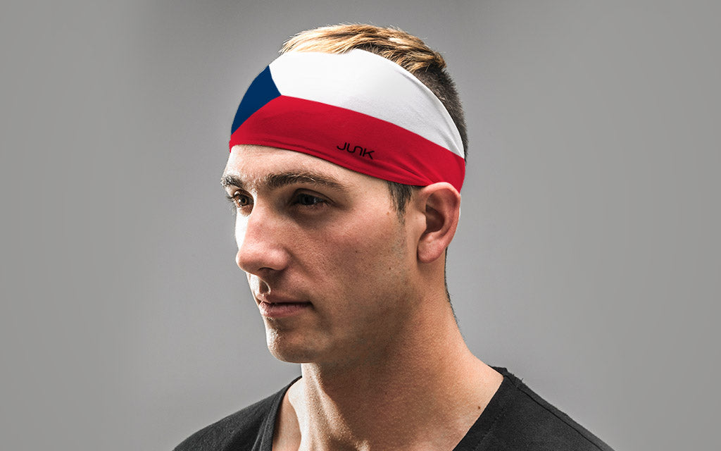 Czech Republic Flag Headband - View 4