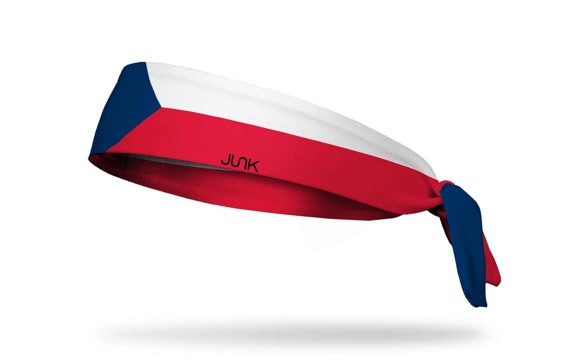 Czech Republic Flag Tie Headband - View 1