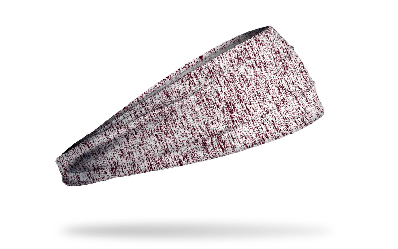Dark Maroon Static Headband - View 2