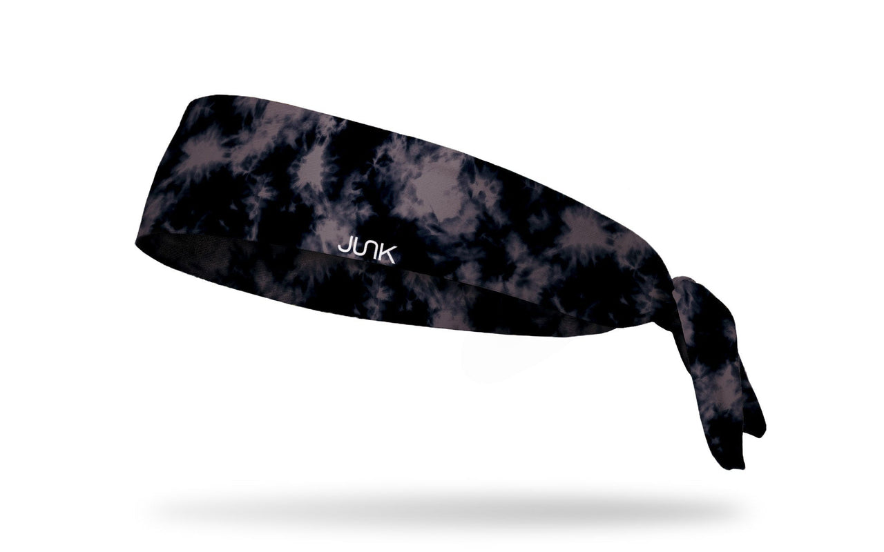 Duo Dye Black Tie Headband - View 1