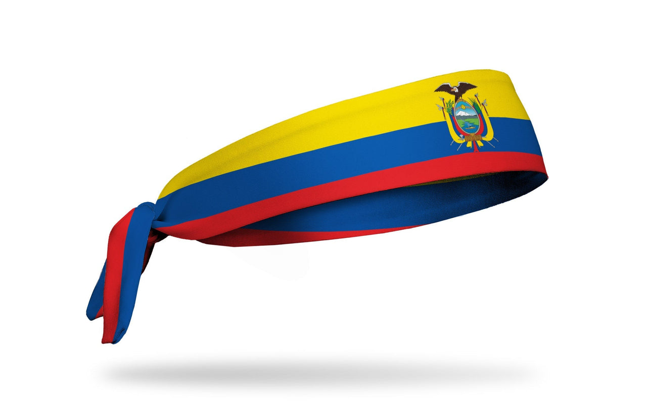 Ecuador Flag Tie Headband