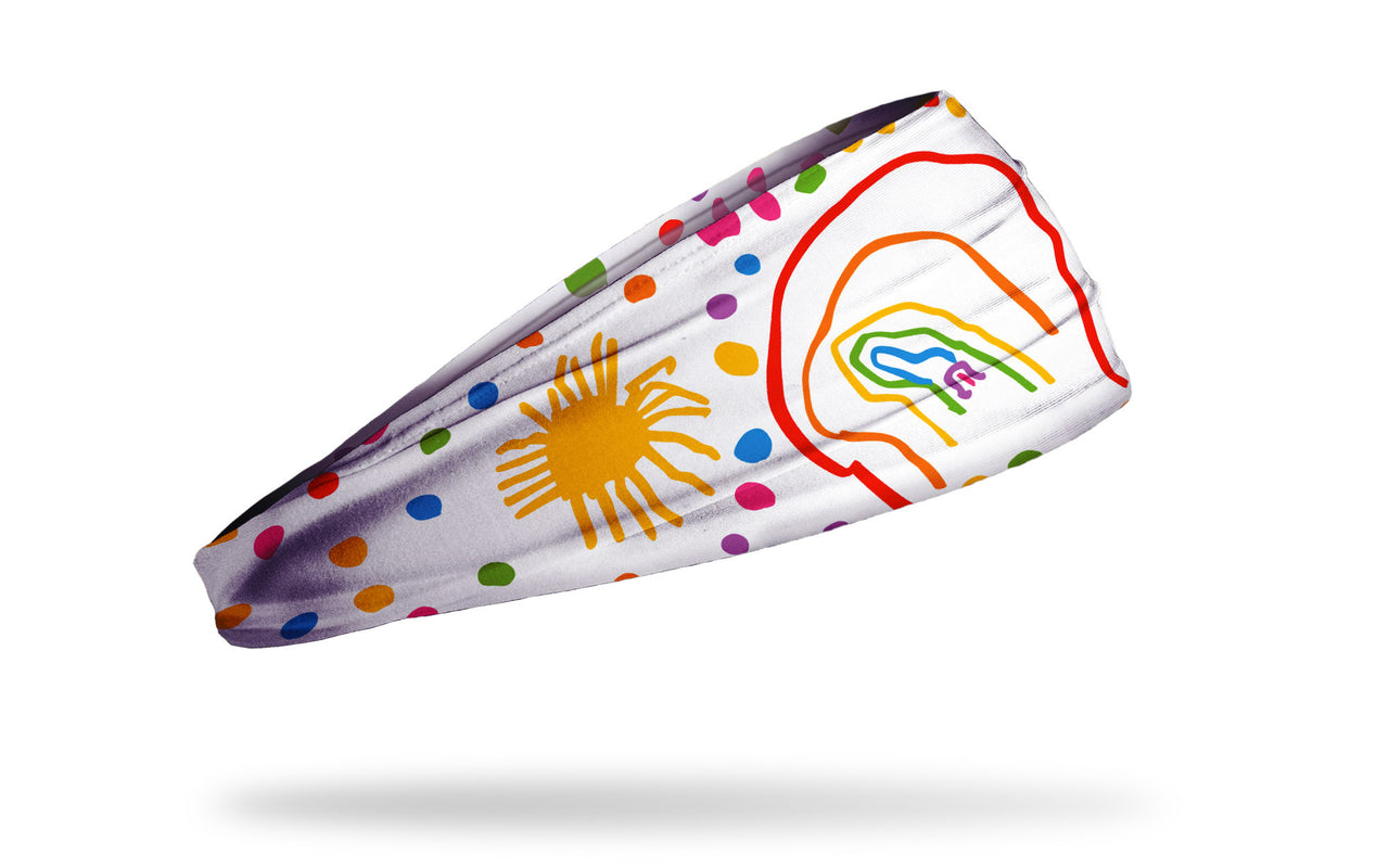 Eliza's Rainbow Big Bang Lite Headband - View 2