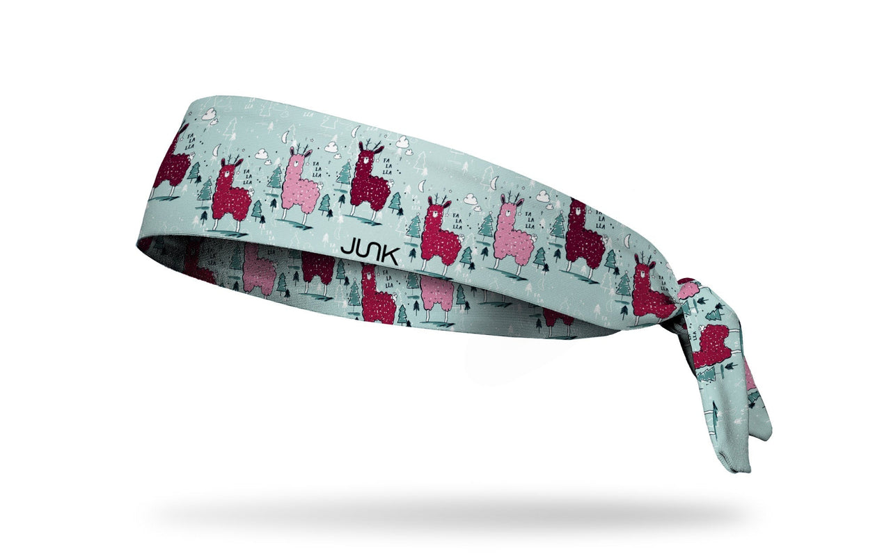 Fa LaLa LaLlama Tie Headband