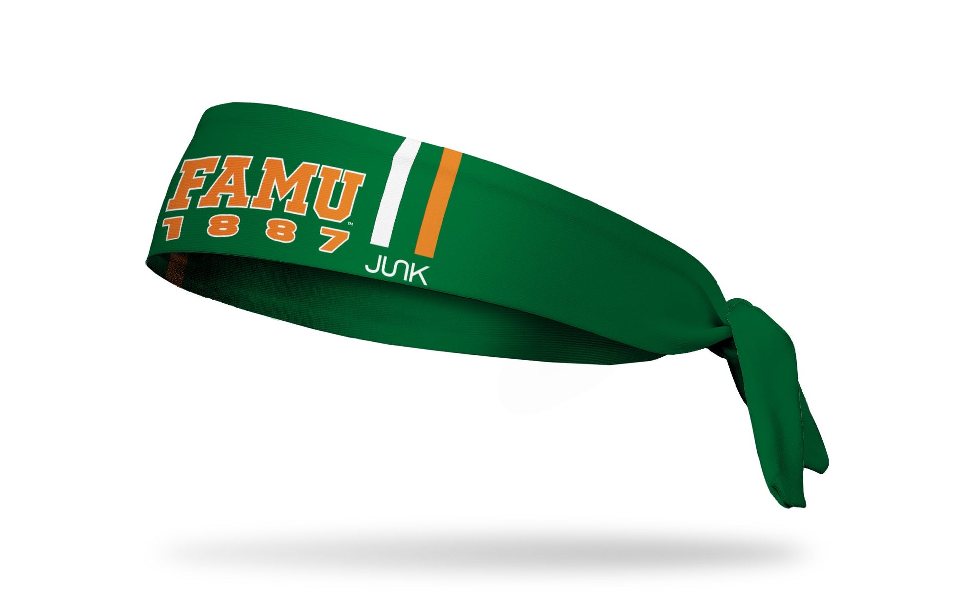 Florida A&M University: Varsity Stripe Tie Headband - View 1