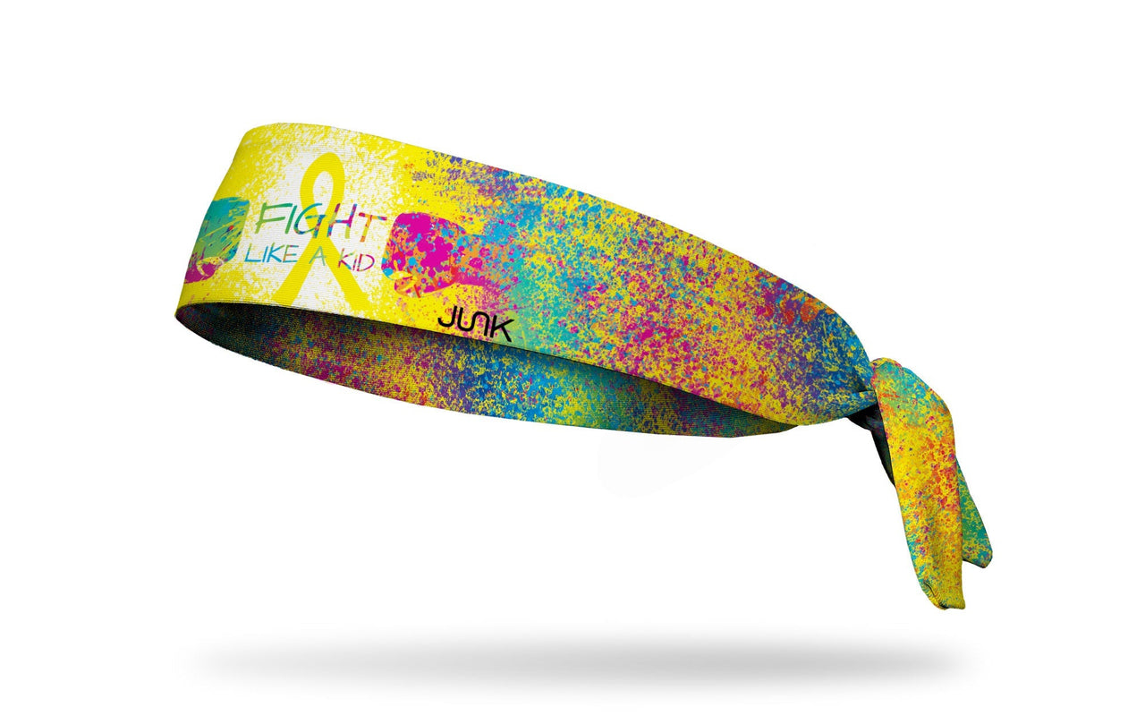 Fight Like A Kid Flex Tie Headband - View 2