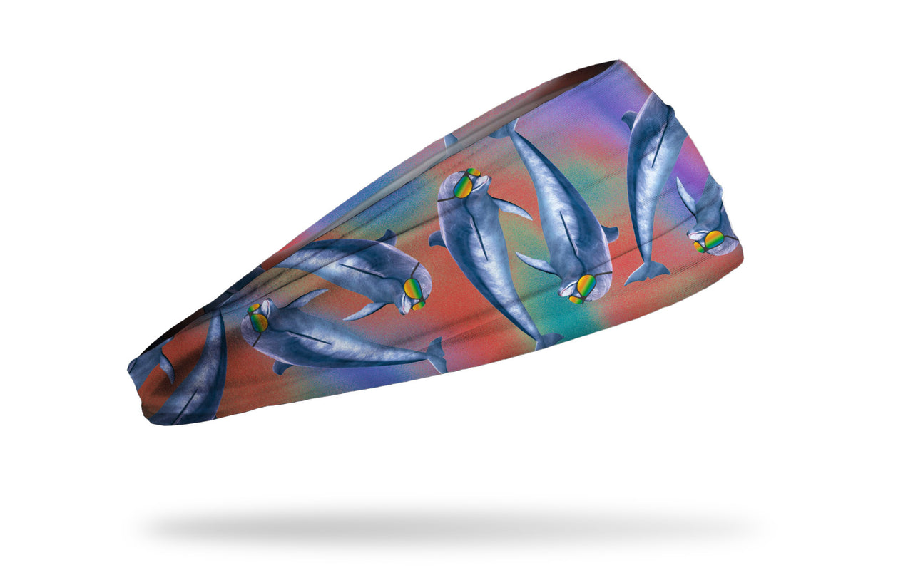 Flippin' Dolphins Headband - View 2