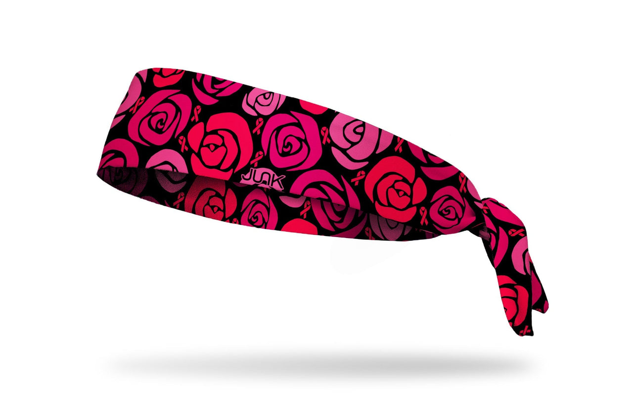 Floral Fighter Tie Headband - View 1