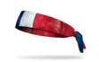 France Grunge Flag Tie Headband - View 1