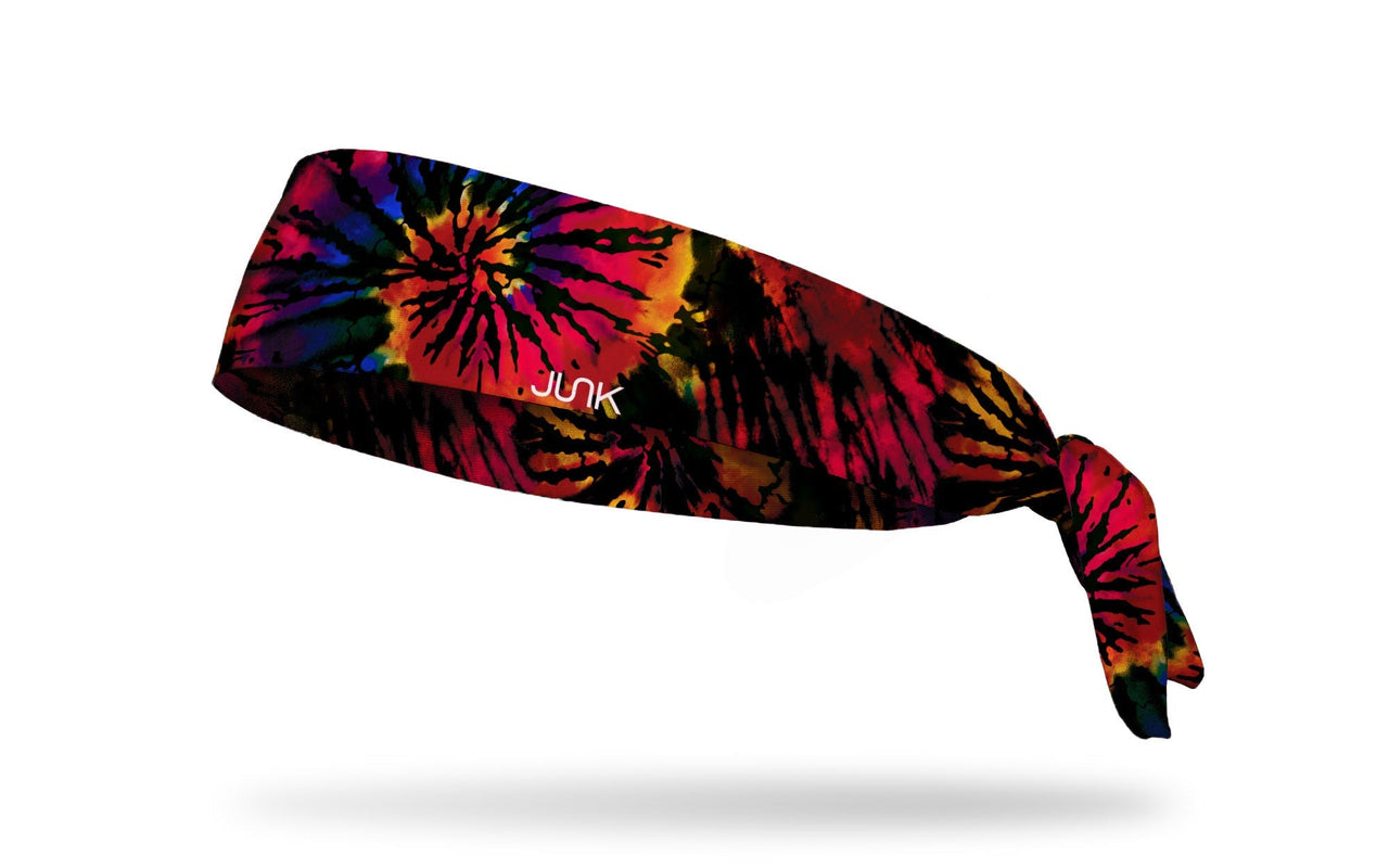 Dark Rainbow Tie Headband - View 1