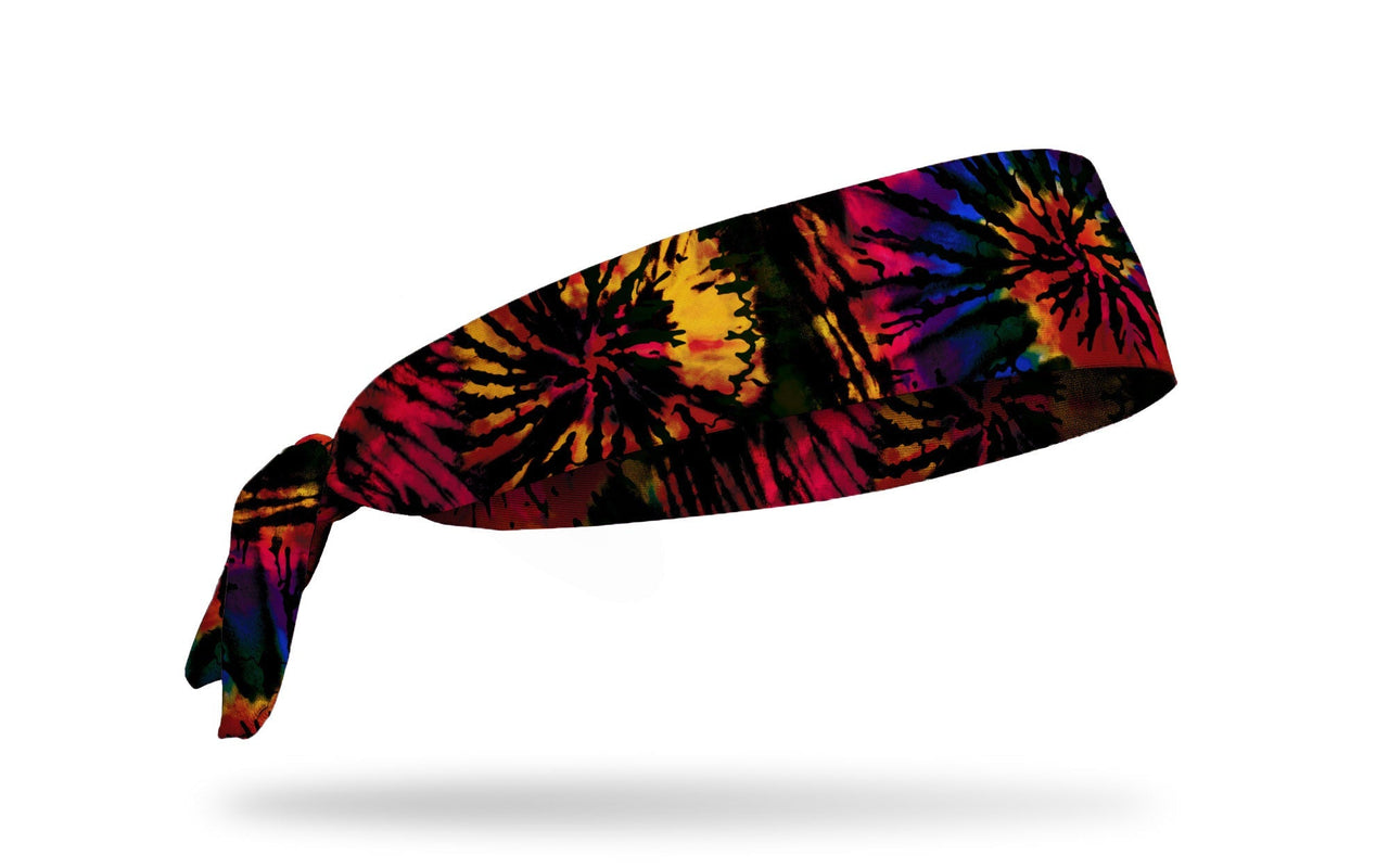 Dark Rainbow Tie Headband - View 2