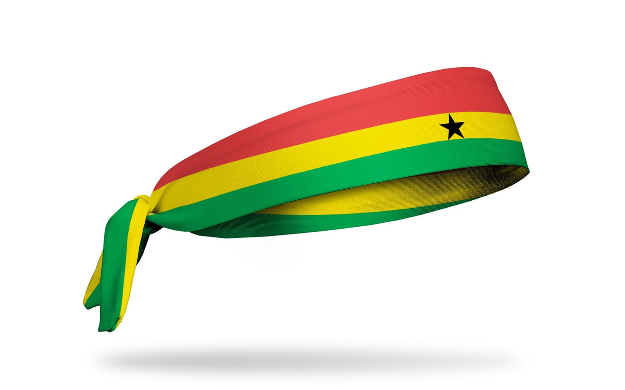 Ghana Flag Tie Headband - View 2
