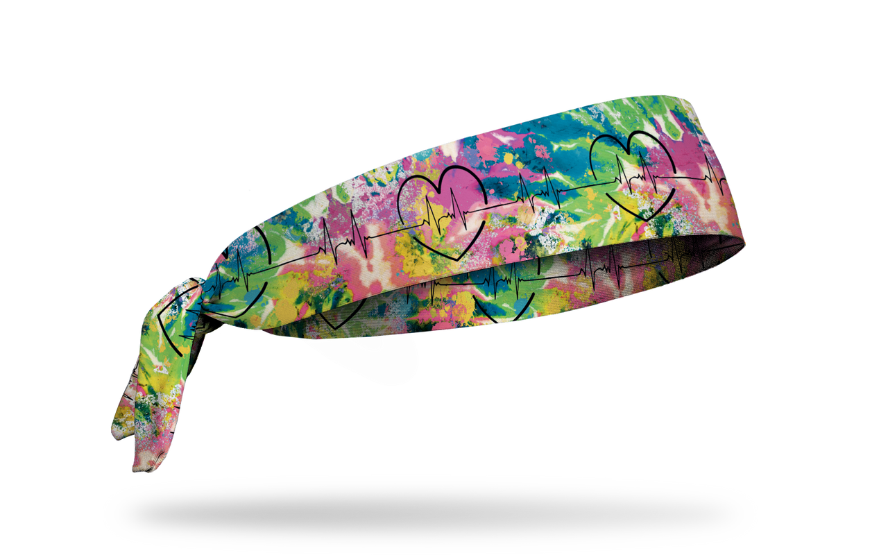 Heart Beatnik Tie Headband - View 2