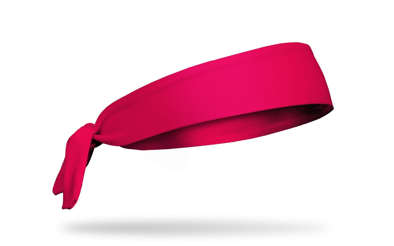 Hot Pink Tie Headband - View 2