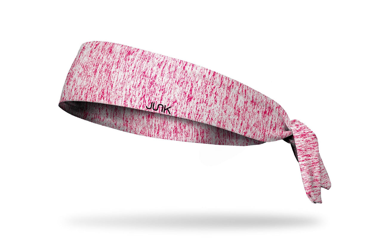Hot Pink Static Tie Headband - View 1