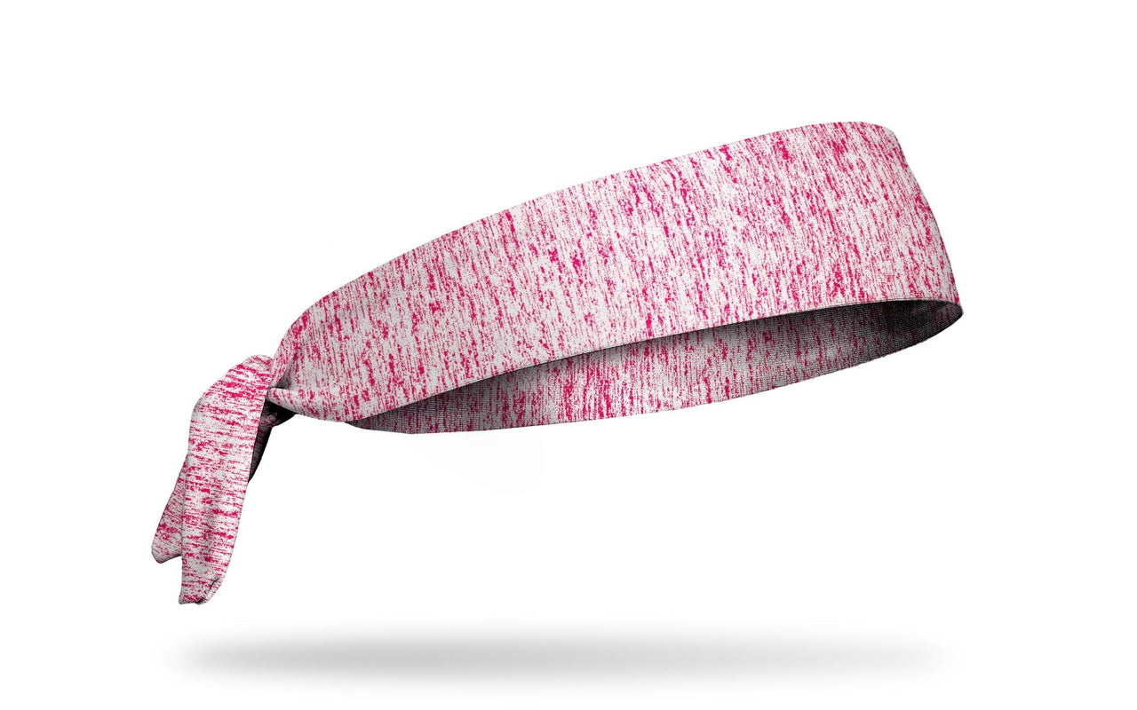 Hot Pink Static Tie Headband - View 2