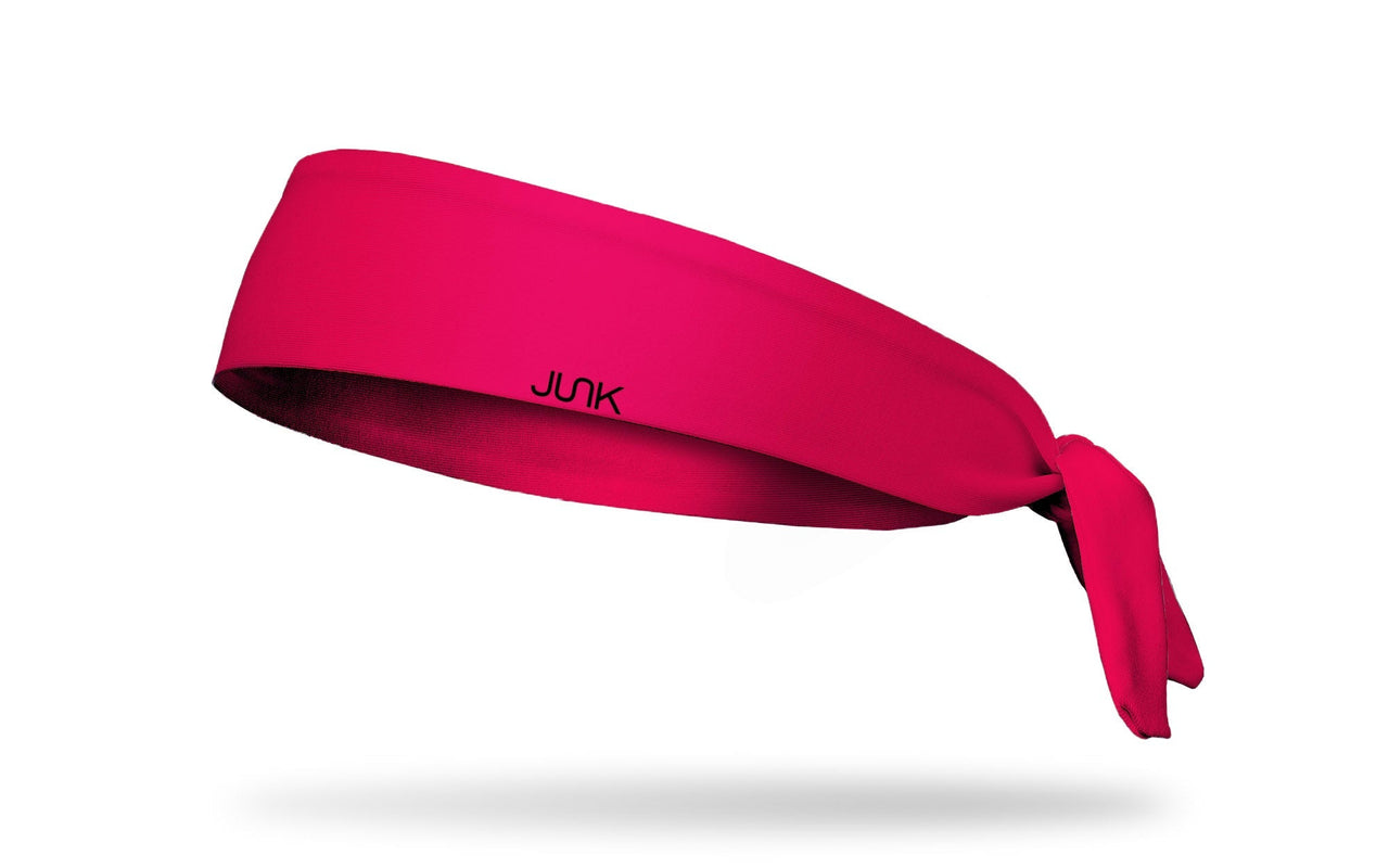 Hot Pink Tie Headband - View 1