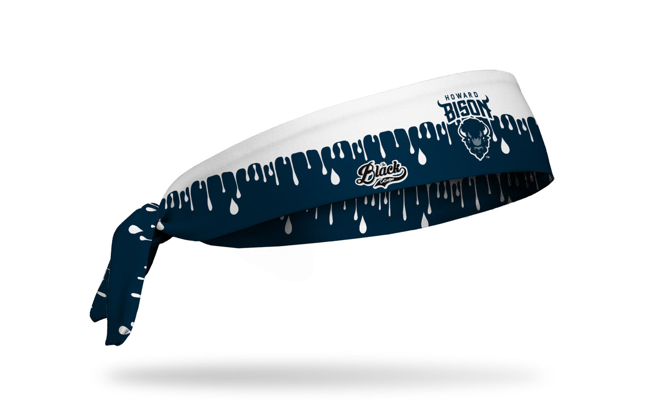 Howard University: Drip Tie Headband